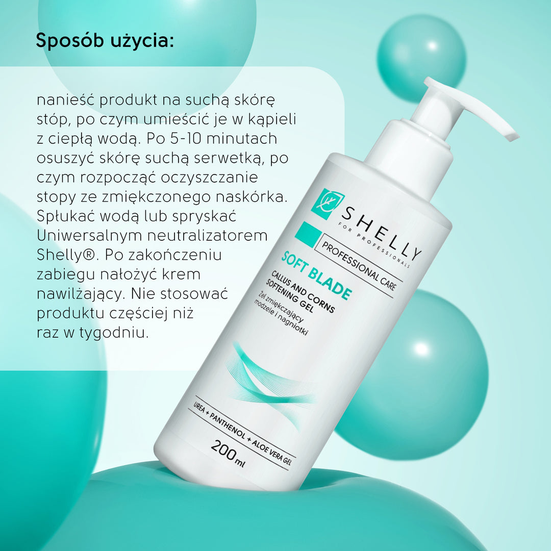 Сalluse and corns softening gel Soft Blade - 200 ml