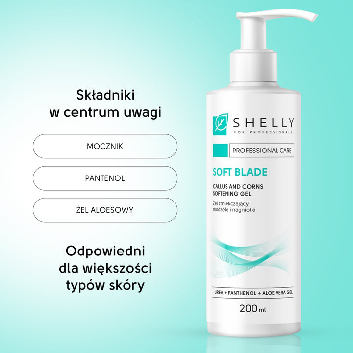 Сalluse and corns softening gel Soft Blade - 200 ml