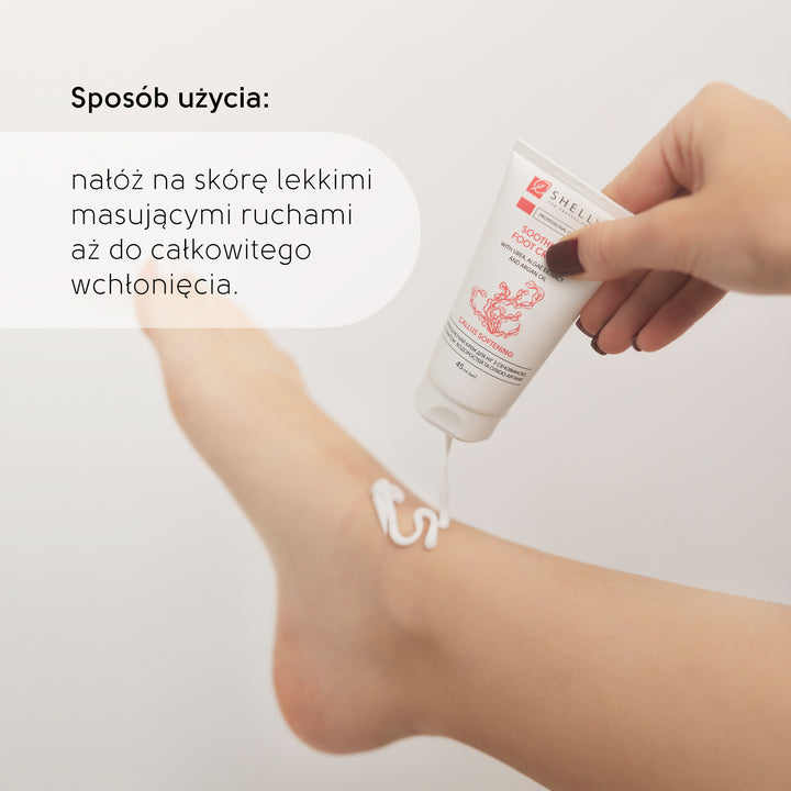 Softening foot cream with urea, algae extract and argan oil - 45 ml