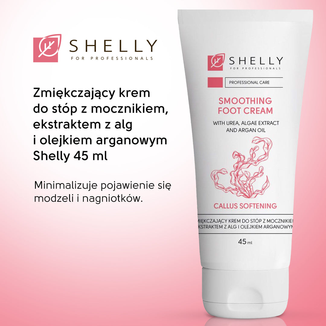 Softening foot cream with urea, algae extract and argan oil - 45 ml