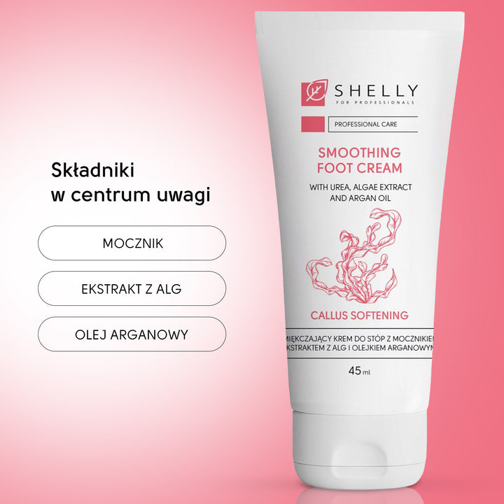 Softening foot cream with urea, algae extract and argan oil - 45 ml