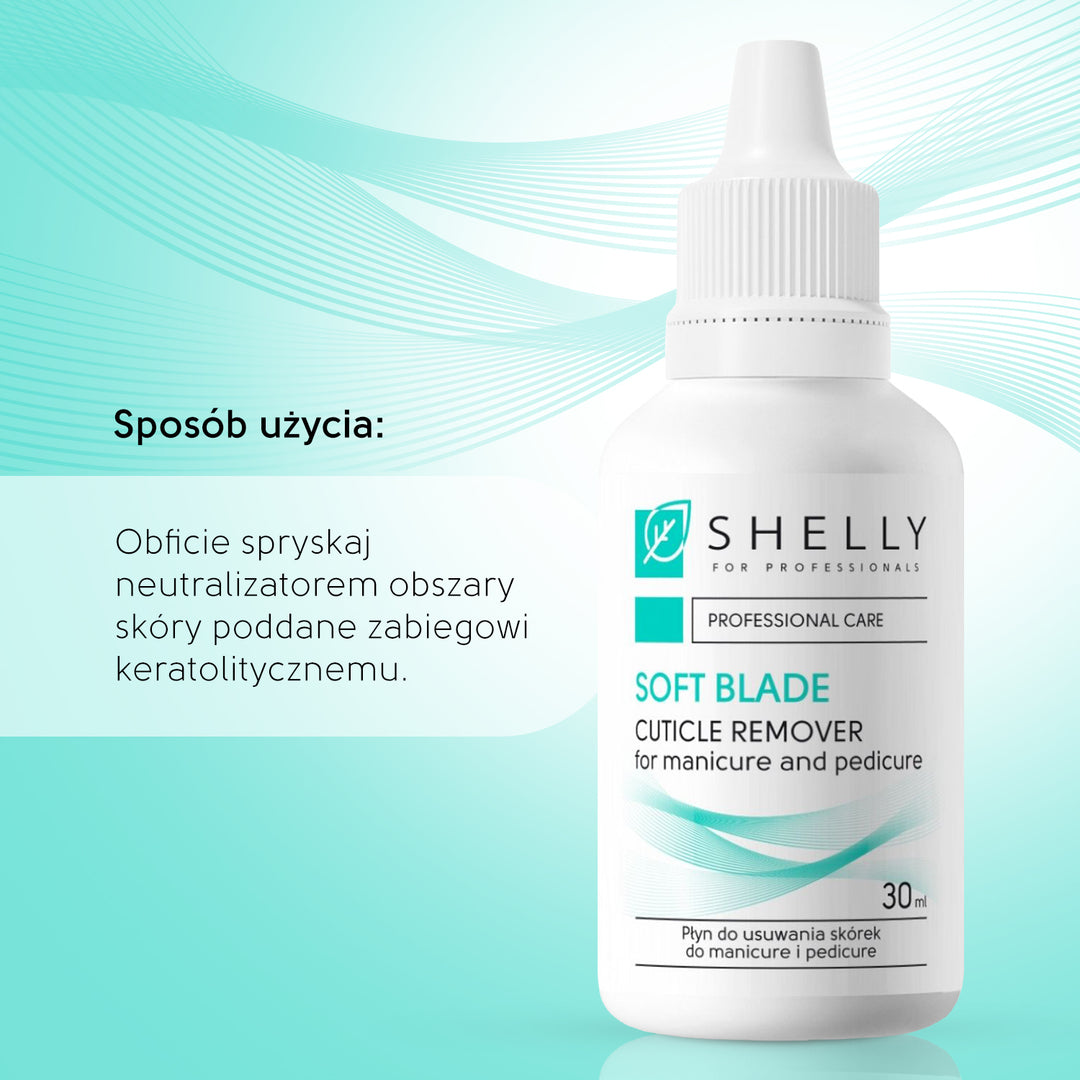 Cuticle remover for manicure and pedicure Soft Blade - 30 ml