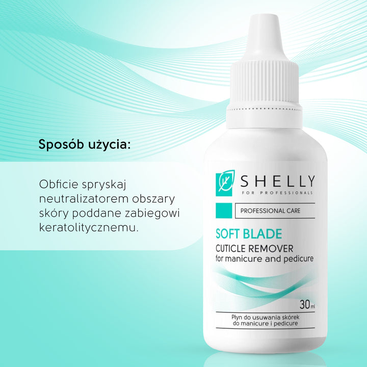 Cuticle remover for manicure and pedicure Soft Blade - 30 ml