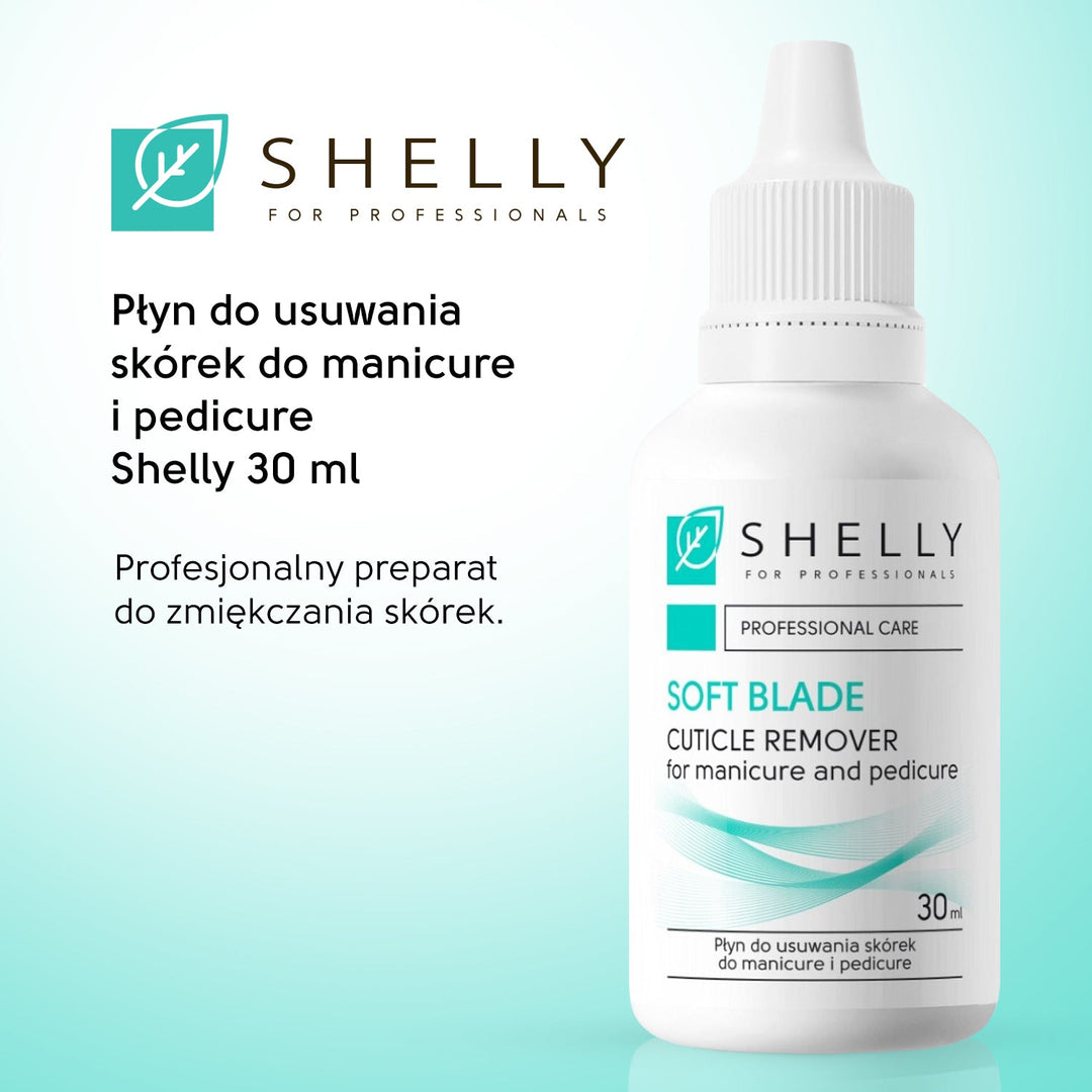 Cuticle remover for manicure and pedicure Soft Blade Shelly 30 ml