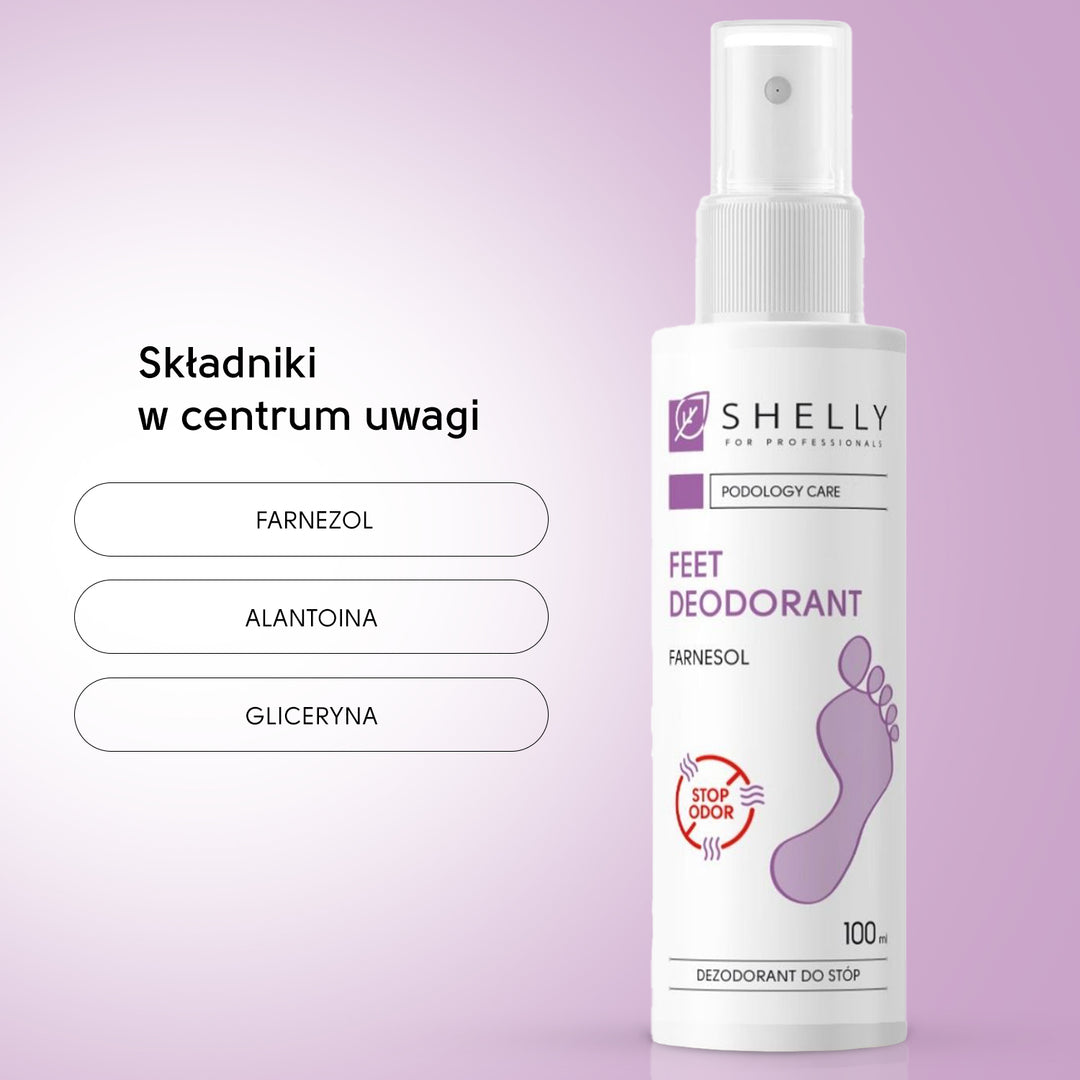 Long-acting deodorant for feet with farnesol - 100 ml