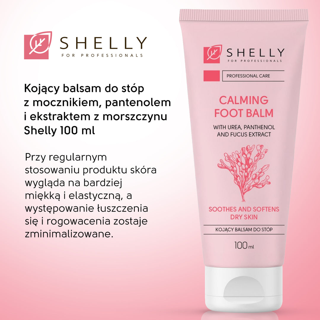 Calming foot balm with urea, panthenol and fucus extract - 100 ml