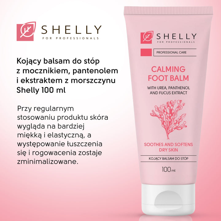 Calming foot balm with urea, panthenol and fucus extract - 100 ml