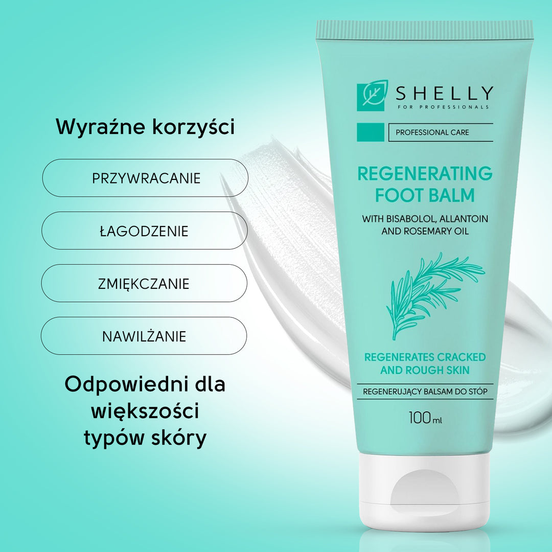 Regenerating foot balm with bisabolol, allantoin and rosemary oil - 100 ml