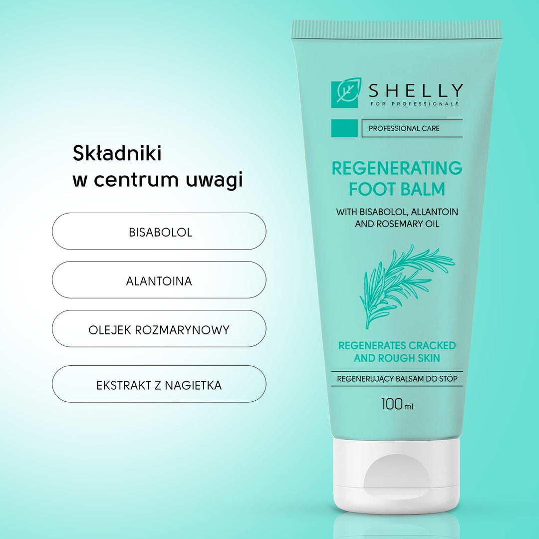 Regenerating foot balm with bisabolol, allantoin and rosemary oil - 100 ml