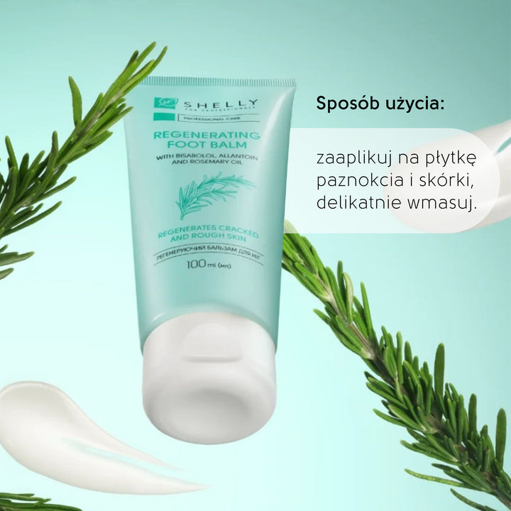 Regenerating foot balm with bisabolol, allantoin and rosemary oil - 100 ml