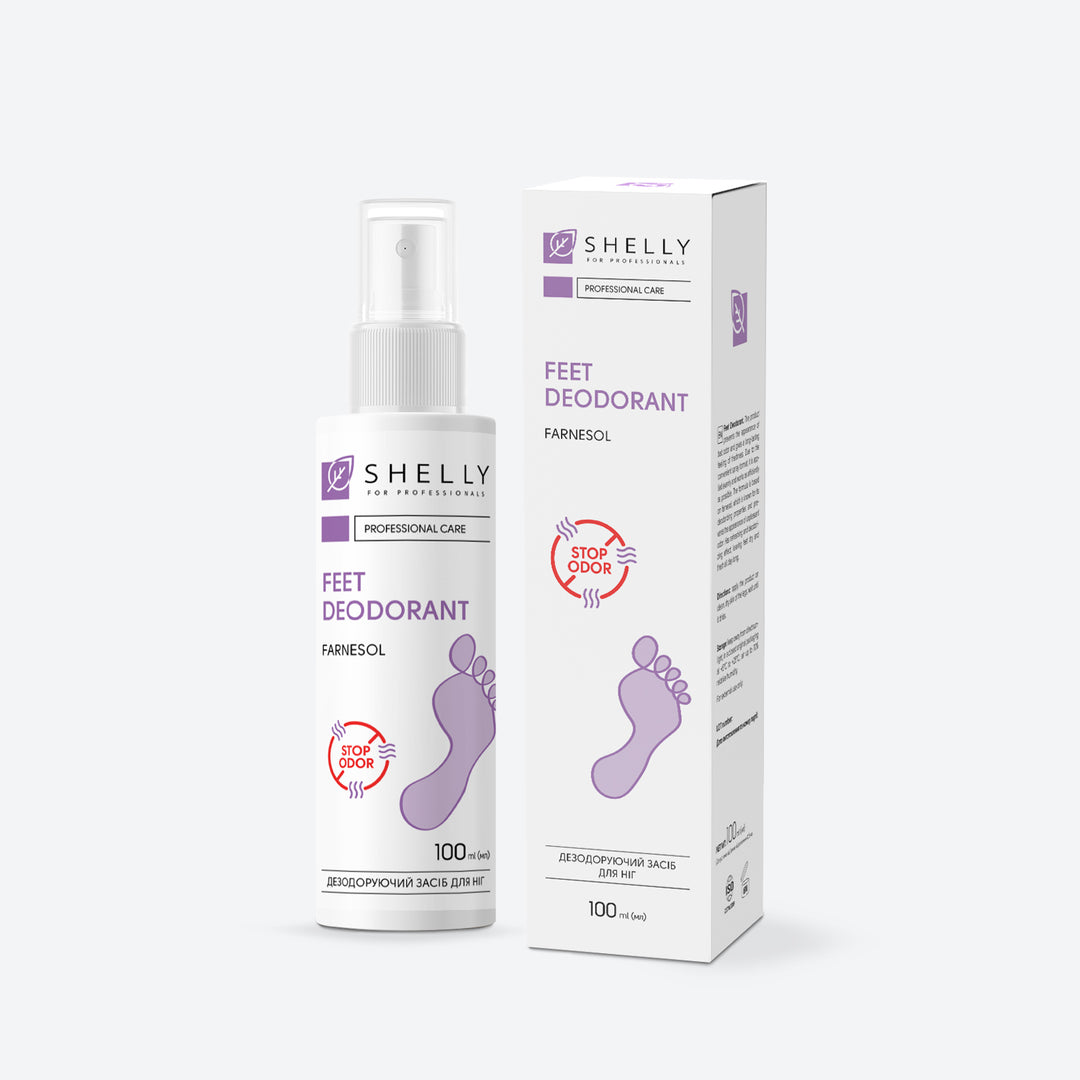 Long-Lasting Deodorizing Foot Spray with Farnesol 100 ml