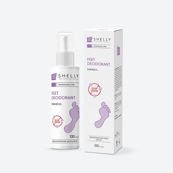 Long-Lasting Deodorizing Foot Spray with Farnesol 100 ml