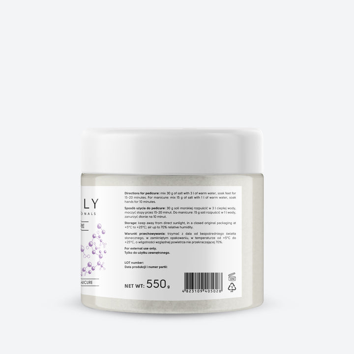 Bath salt with silver ions, panthenol and mint oil - 550 g