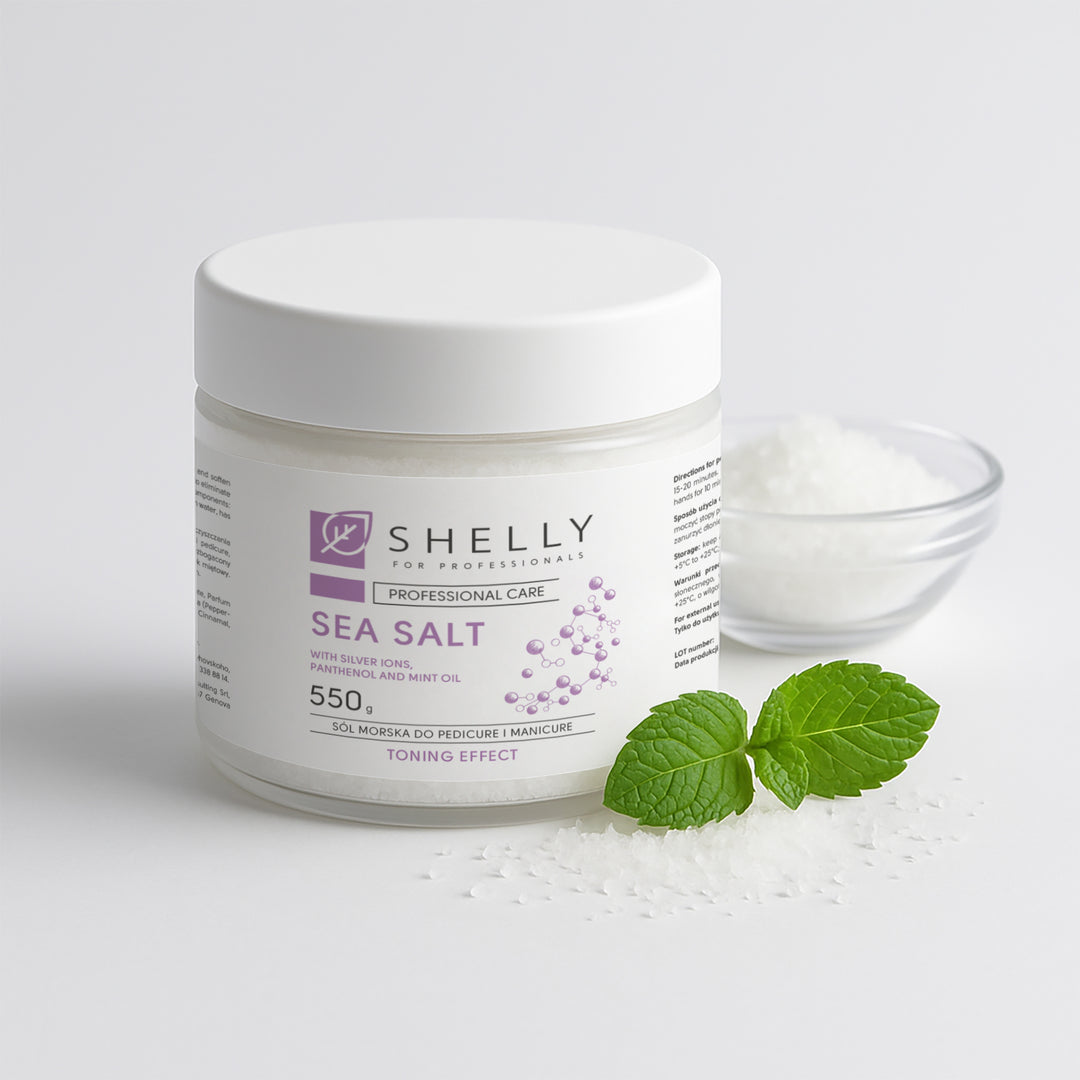 Bath salt with silver ions, panthenol and mint oil - 550 g