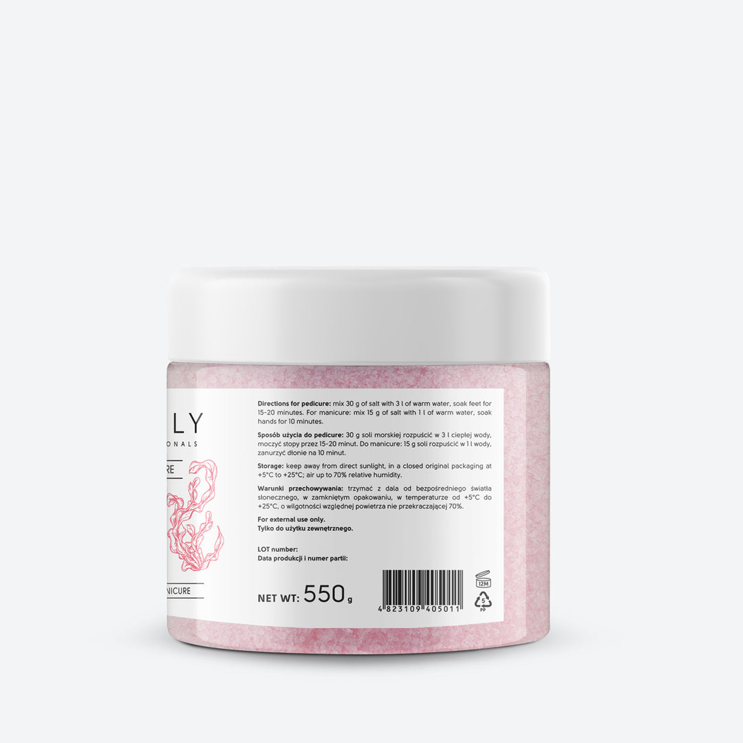 Bath salt with urea, algae extract and argan oil - 550 g