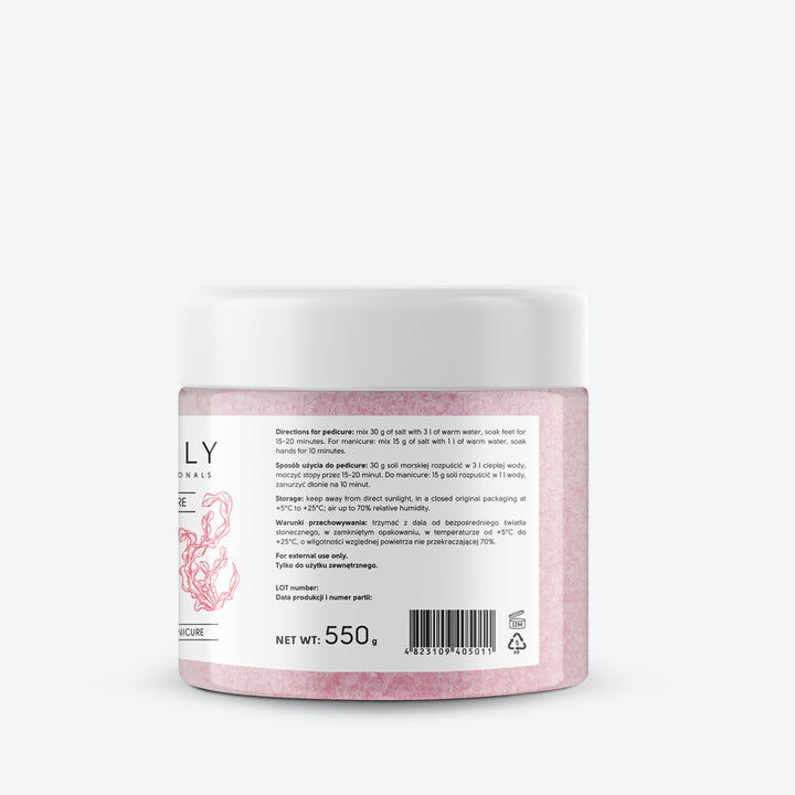 Bath salt with urea, algae extract and argan oil - 550 g