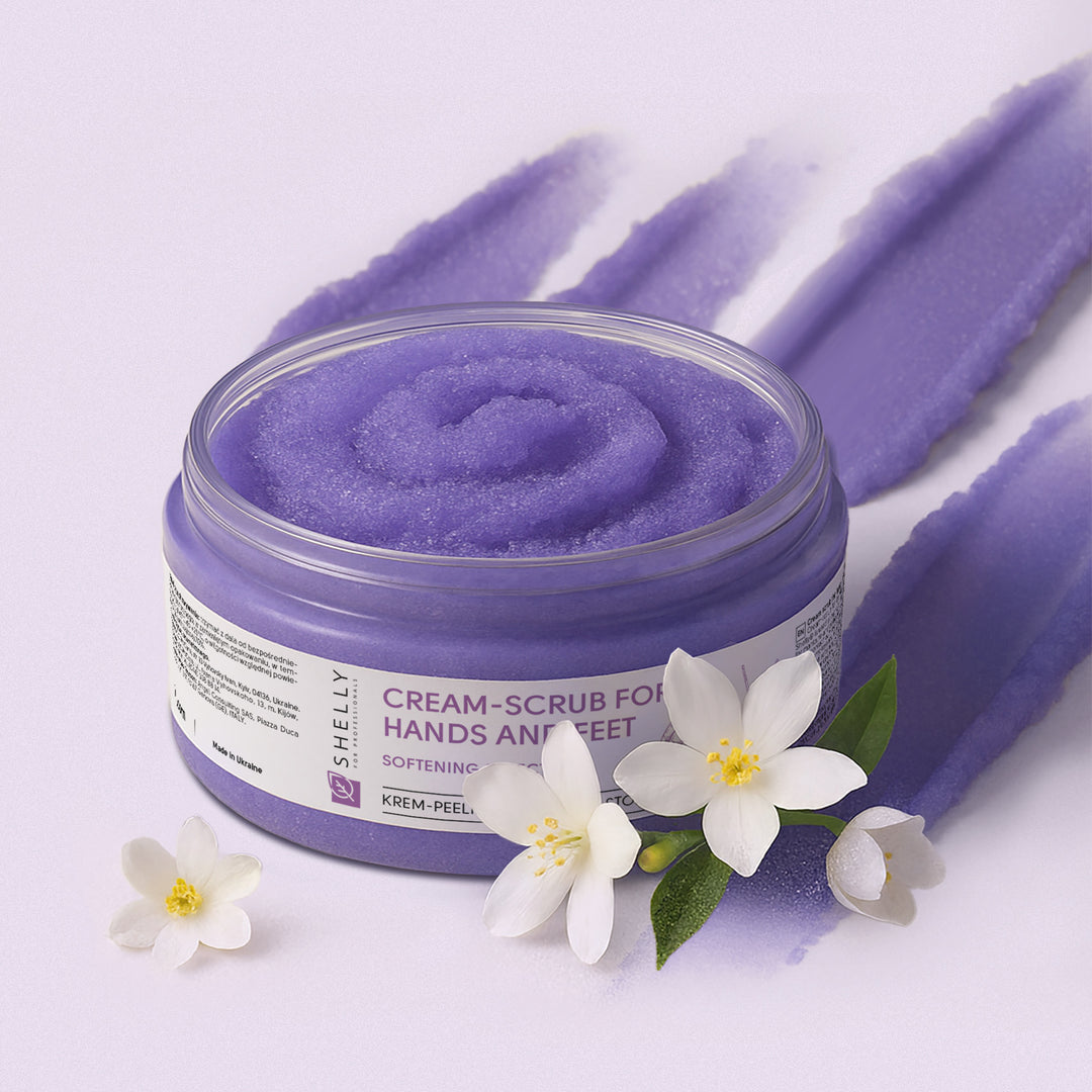Cream-scrub for hands and feet with allantoin, snail extract and shea oil - 350 g