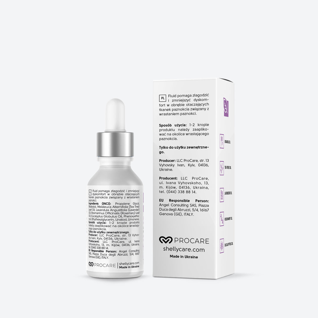 Fluid for the problem of an ingrown nail - 10 ml