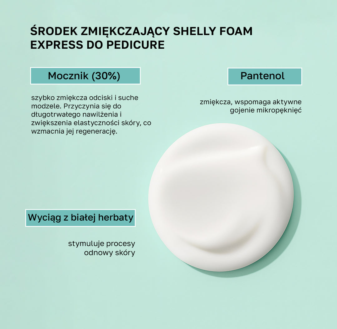 Foam express softener for pedicure Soft blade - 150 ml