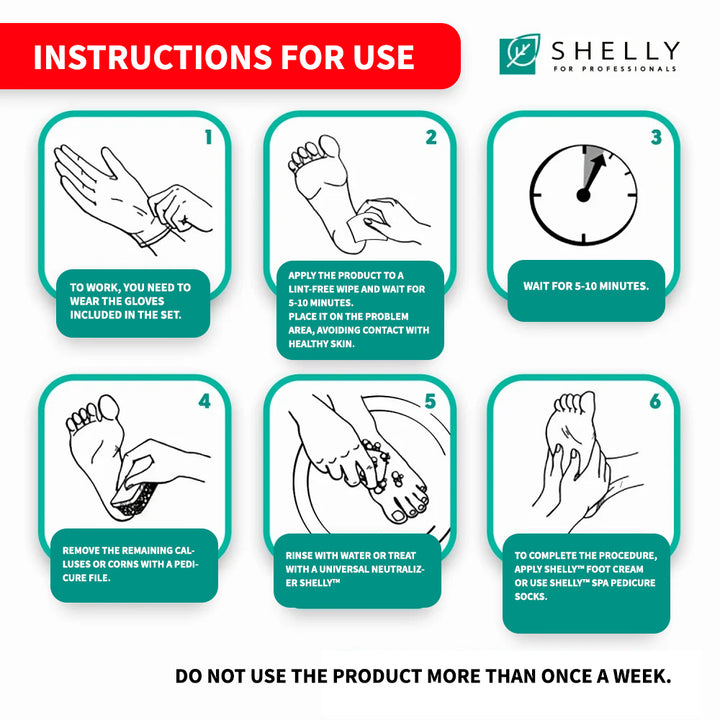 Foot Callus Softening Gel For Topical Application Soft Blade - 100 ml