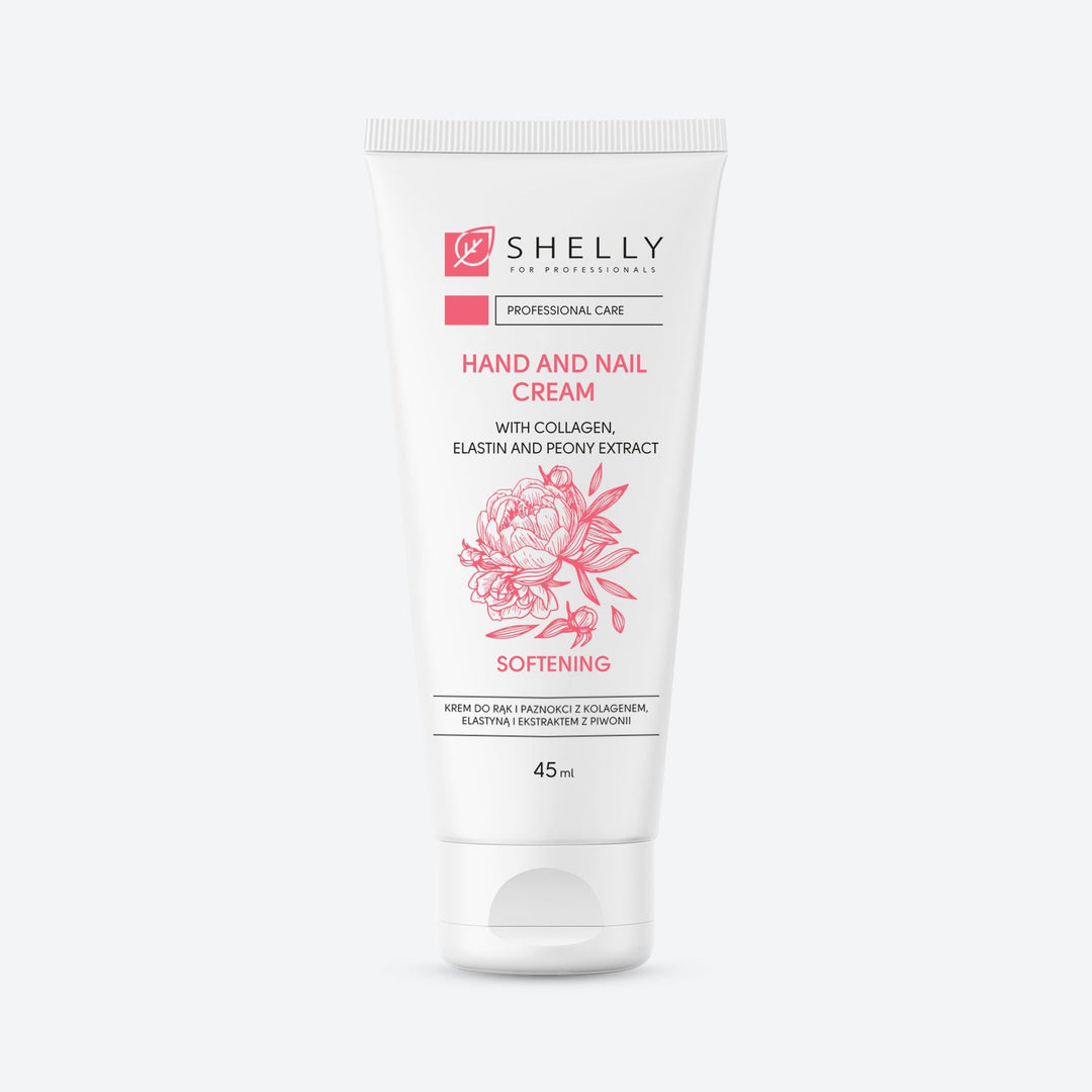 Cream for hands and nails with collagen, elastin and peony extract Shelly 45 ml