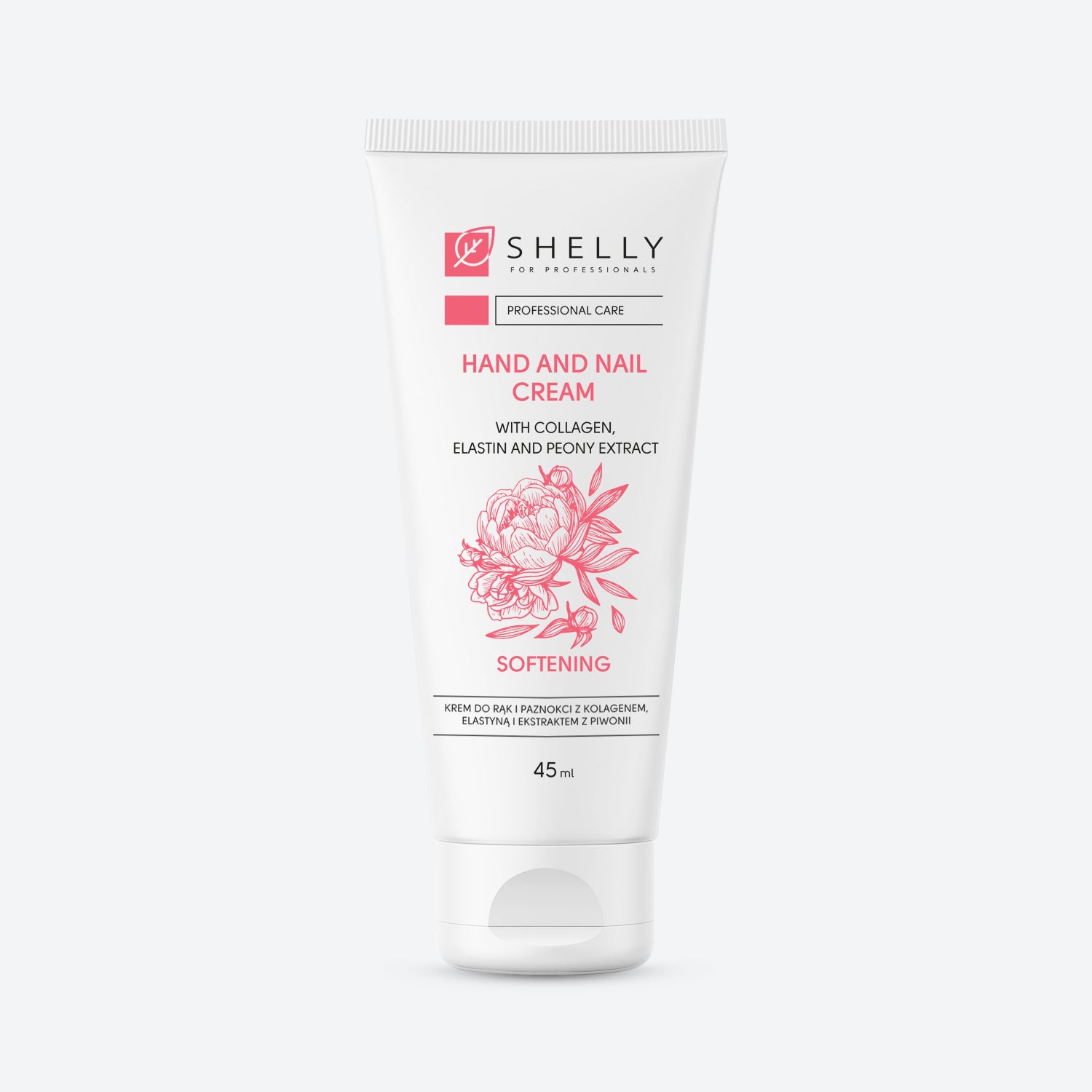 Creamforhandsandnailswithcollagen,elastinandpeonyextractShelly45ml