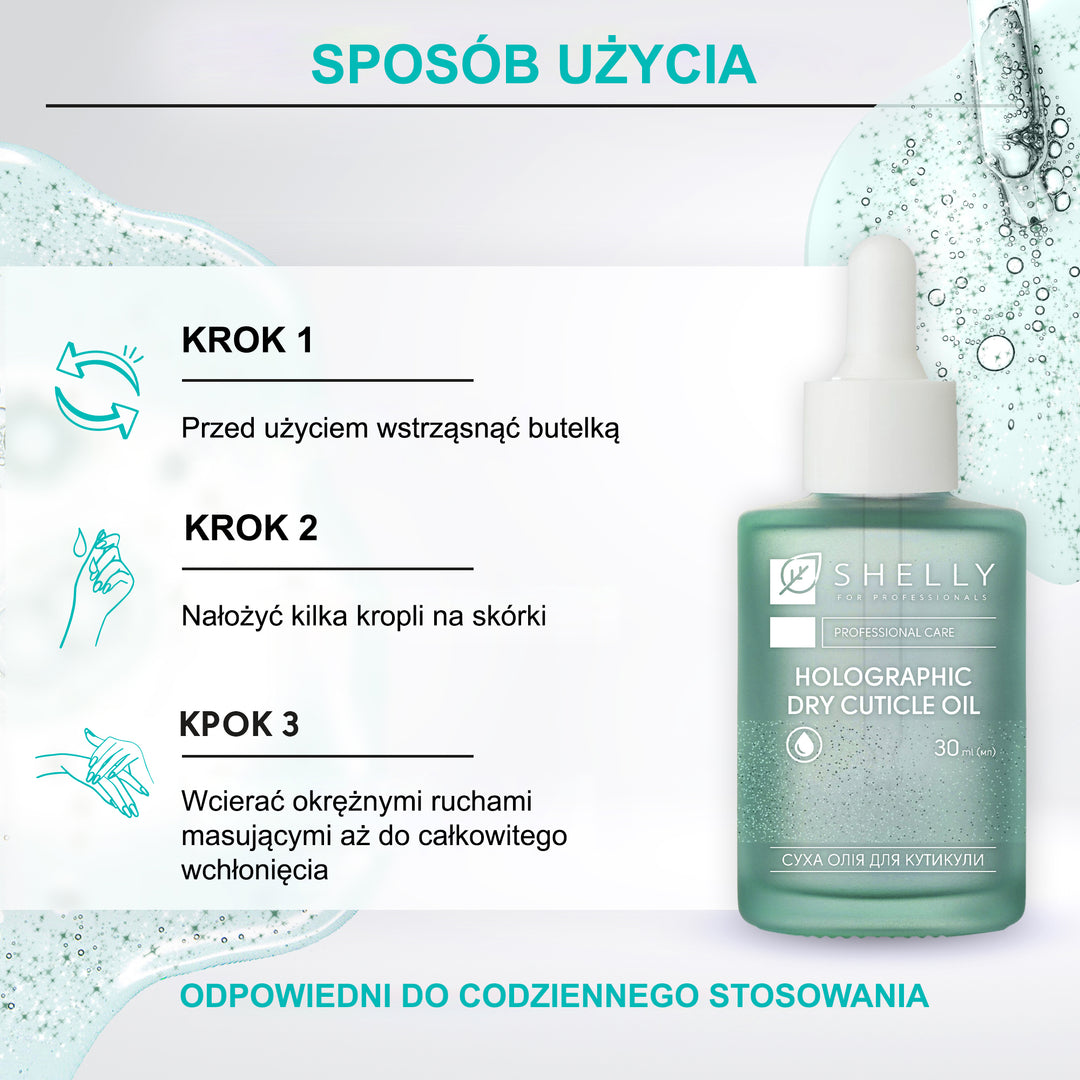 Holographic Dry Cuticle Oil – 30 ml