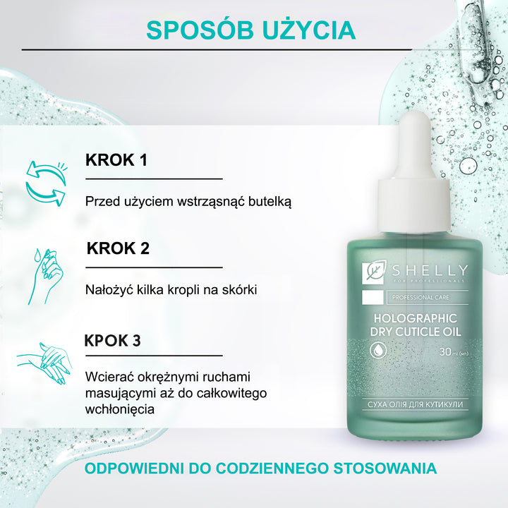 Holographic Dry Cuticle Oil – 30 ml