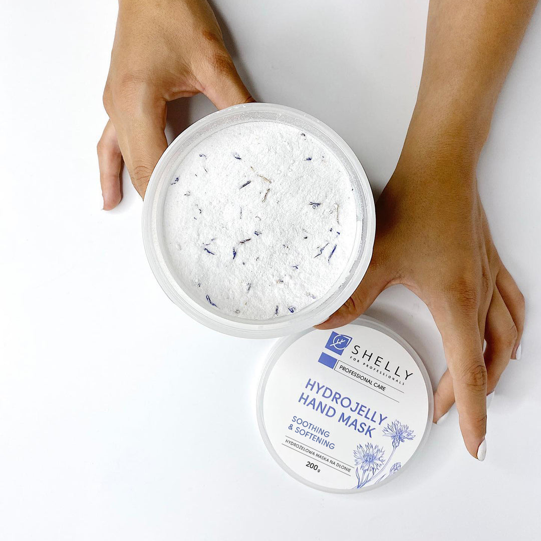Hydrogel hand mask with cornflower petals – 200 g