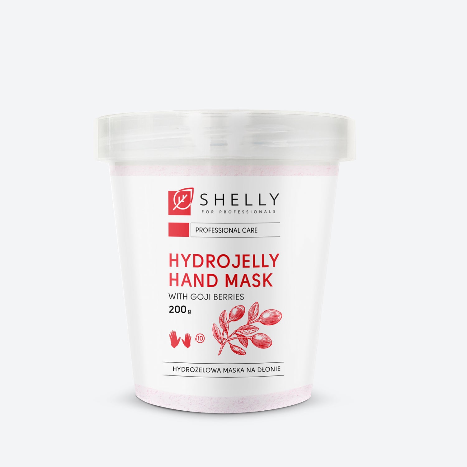 Hydrogel hand mask with goji berries Shelly 200 g