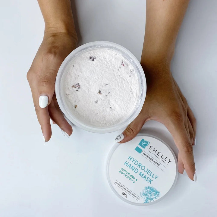 Hydrogel hand mask with rose petal – 200 g