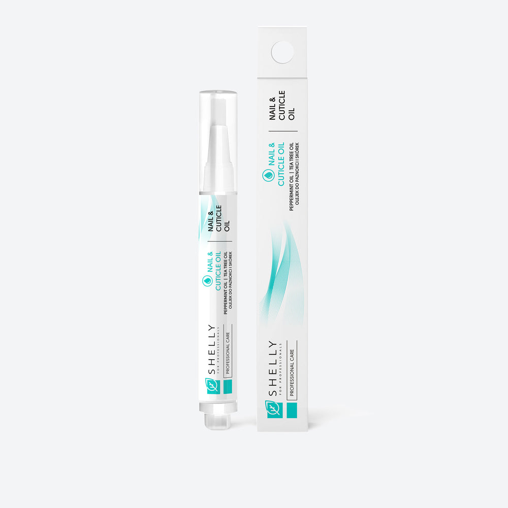Nail and cuticle oil with moroccan mint extract and tea tree oil Shelly 3ml