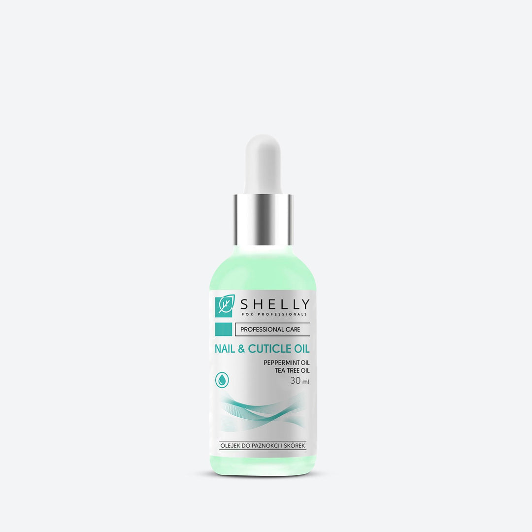 Nail and cuticle oil with moroccan mint extract and tea tree oil Shelly 30 ml