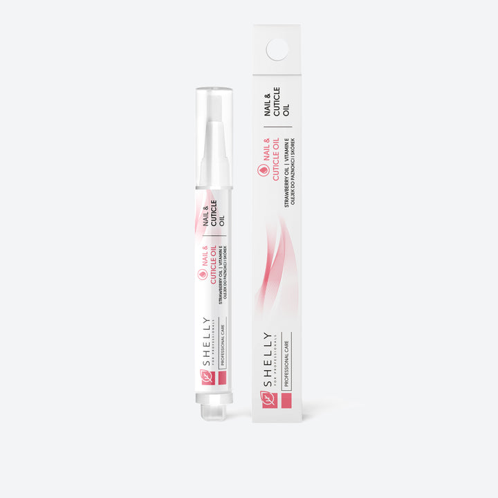Nail and cuticle oil with strawberry extract and vitamin E - 3 ml