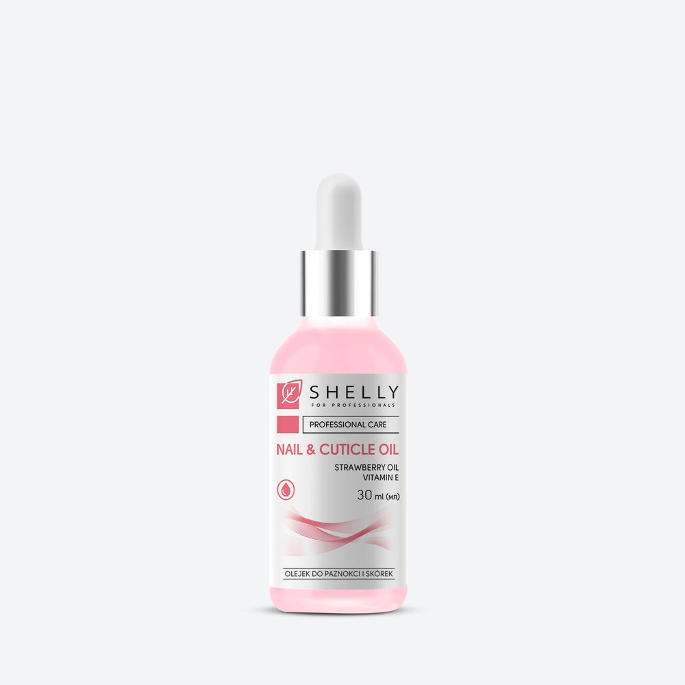Nail and cuticle oil with strawberry extract and vitamin E Shelly 30 ml