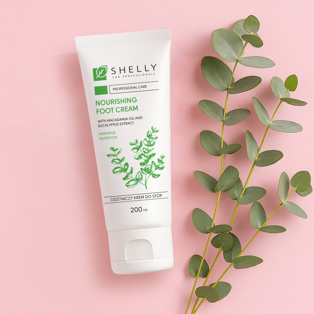 Nourishing foot cream with macadamia oil and eucalyptus extract - 200 ml