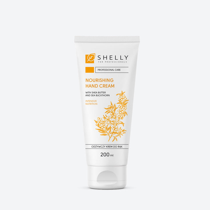 Nourishing hand cream with shea butter and sea buckthorn Shelly 200 ml
