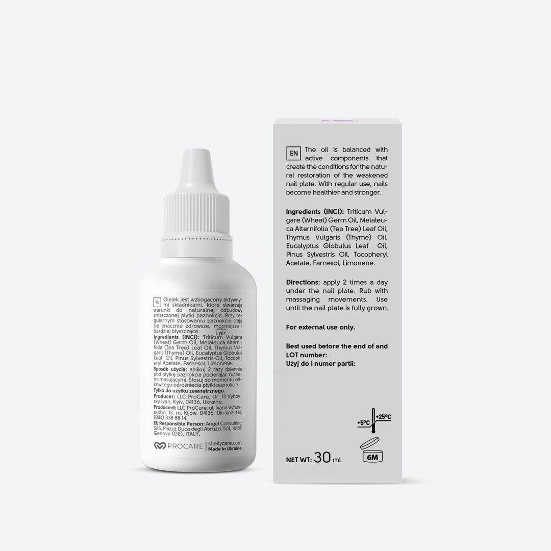 Oil for damaged nail plate - 30 ml