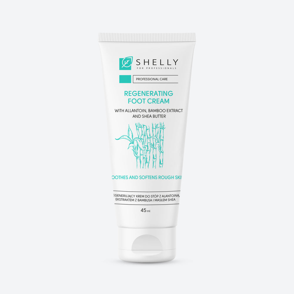 Regenerating foot cream with allantoin, bamboo extract and shea butter Shelly 45 ml