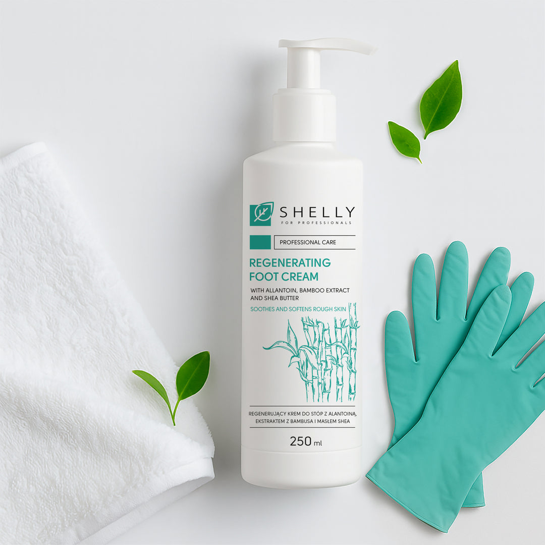 Regenerating foot cream with allantoin, bamboo extract and shea butter - 250 ml