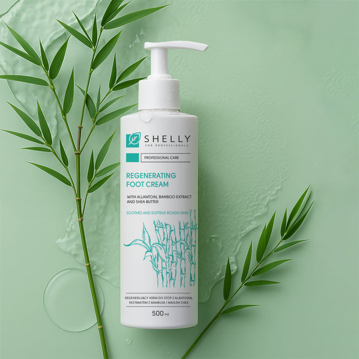 Regenerating foot cream with allantoin, bamboo extract and shea butter - 500 ml