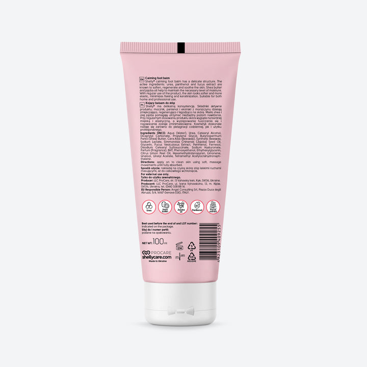 Calming foot balm with urea, panthenol and fucus extract - 100 ml