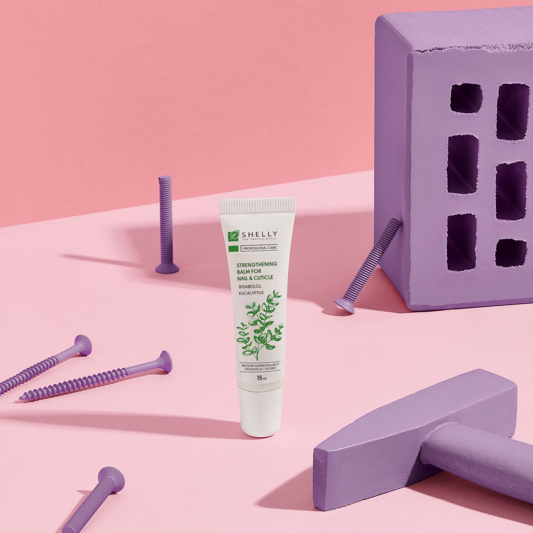 Strengthening nail balm with bisabolol and eucalyptus - 15 ml