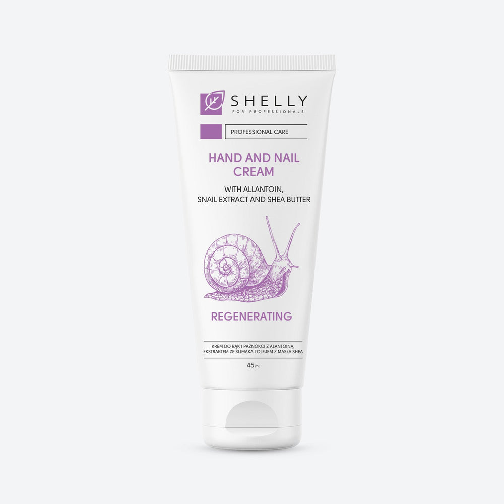Cream for hands and nails with allantoin, snail extract and shea butter Shelly 45 ml