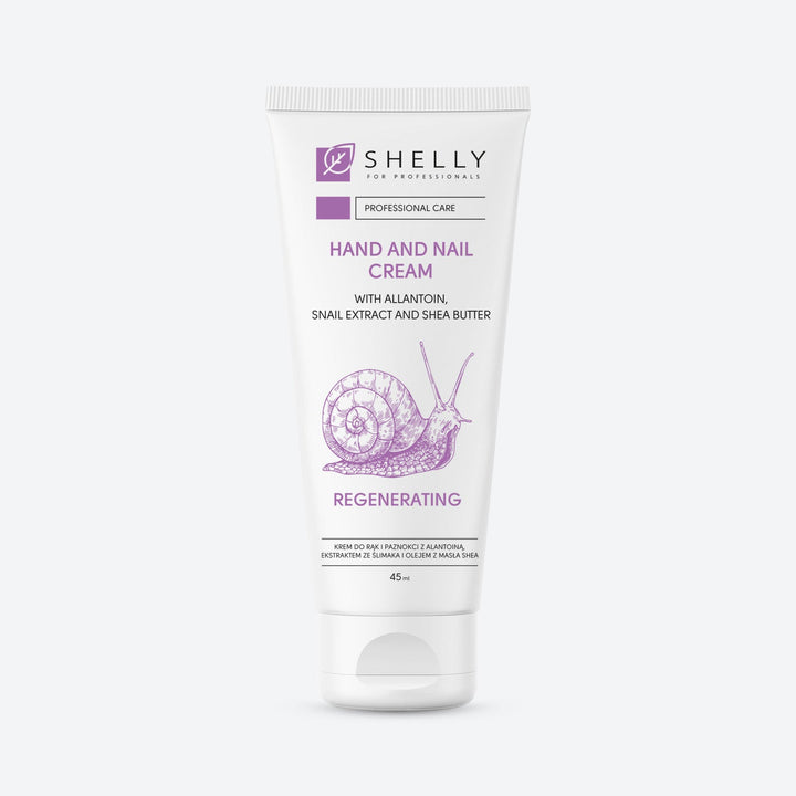 Cream for hands and nails with allantoin, snail extract and shea butter Shelly 45 ml