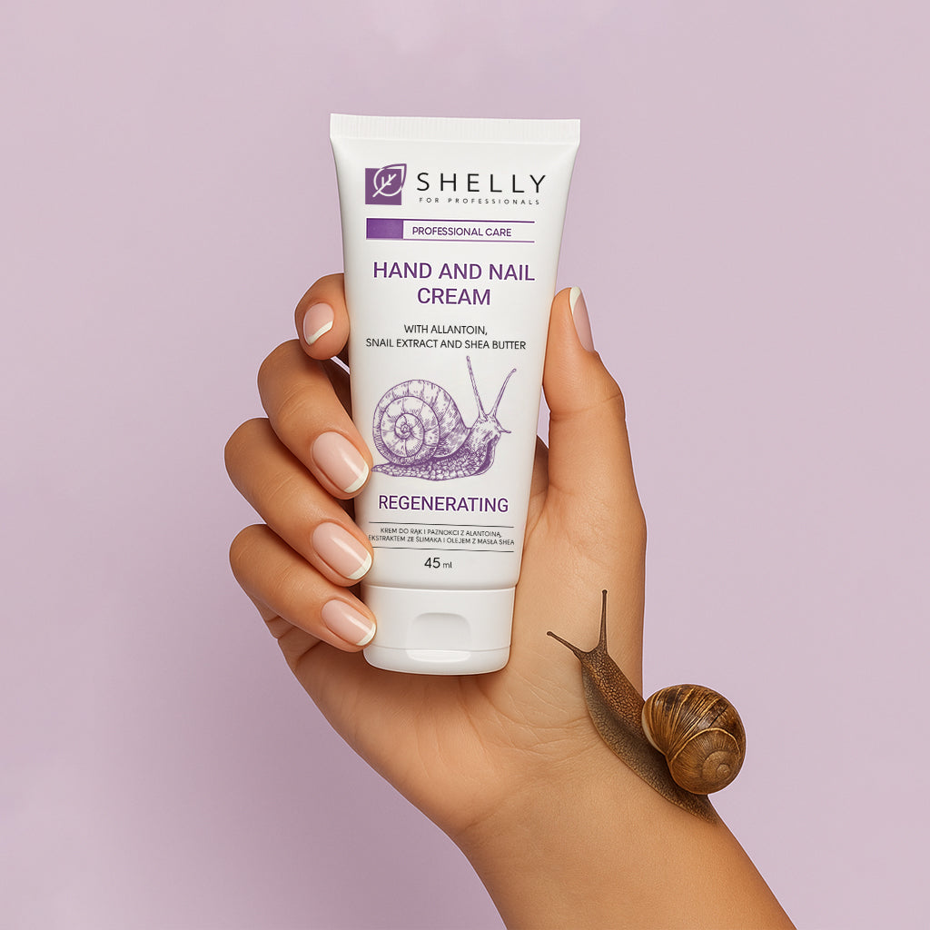 Hand and nail cream with allantoin, snail extract and shea oil - 45 ml