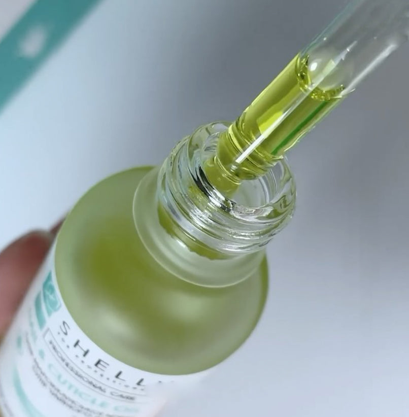 Nail and cuticle oil with moroccan mint extract and tea tree oil - 30 ml