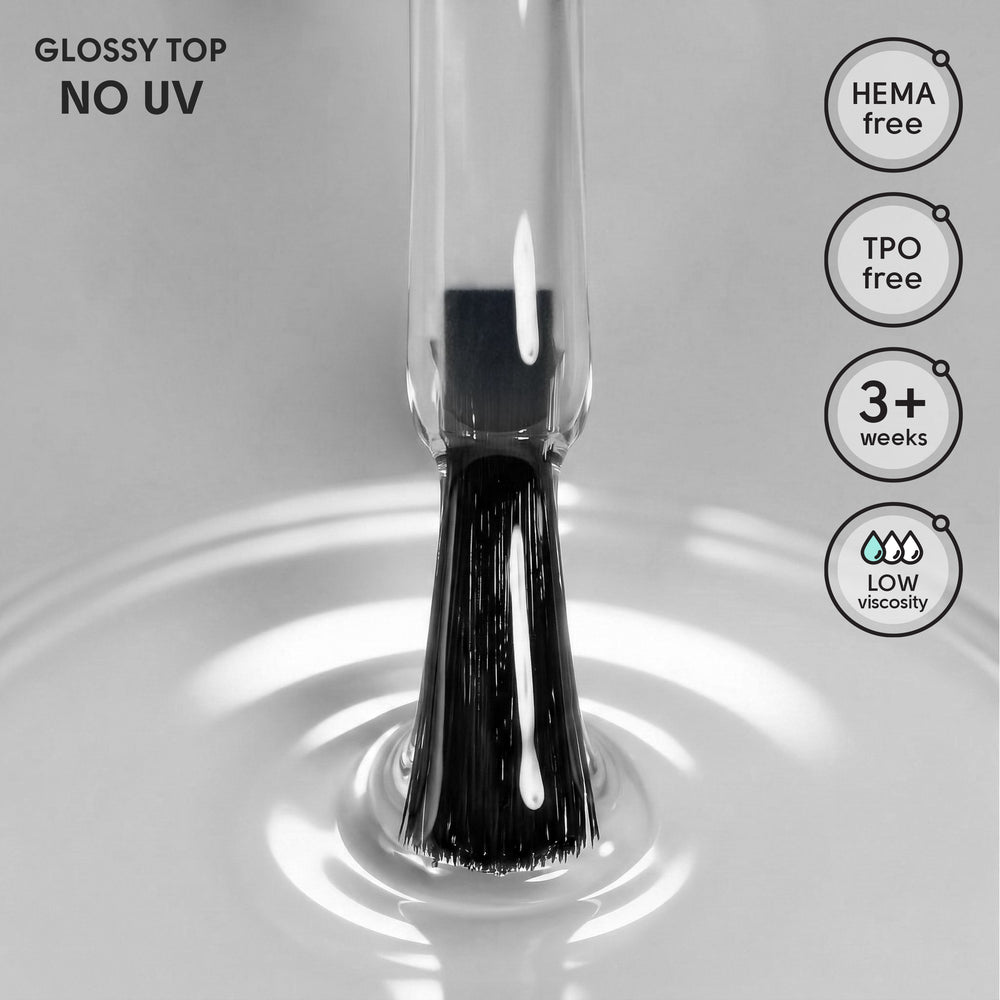 Top bez warstwy dyspersyjnej bez filtrów UV Glossy Top No UV Shelly 12 ml