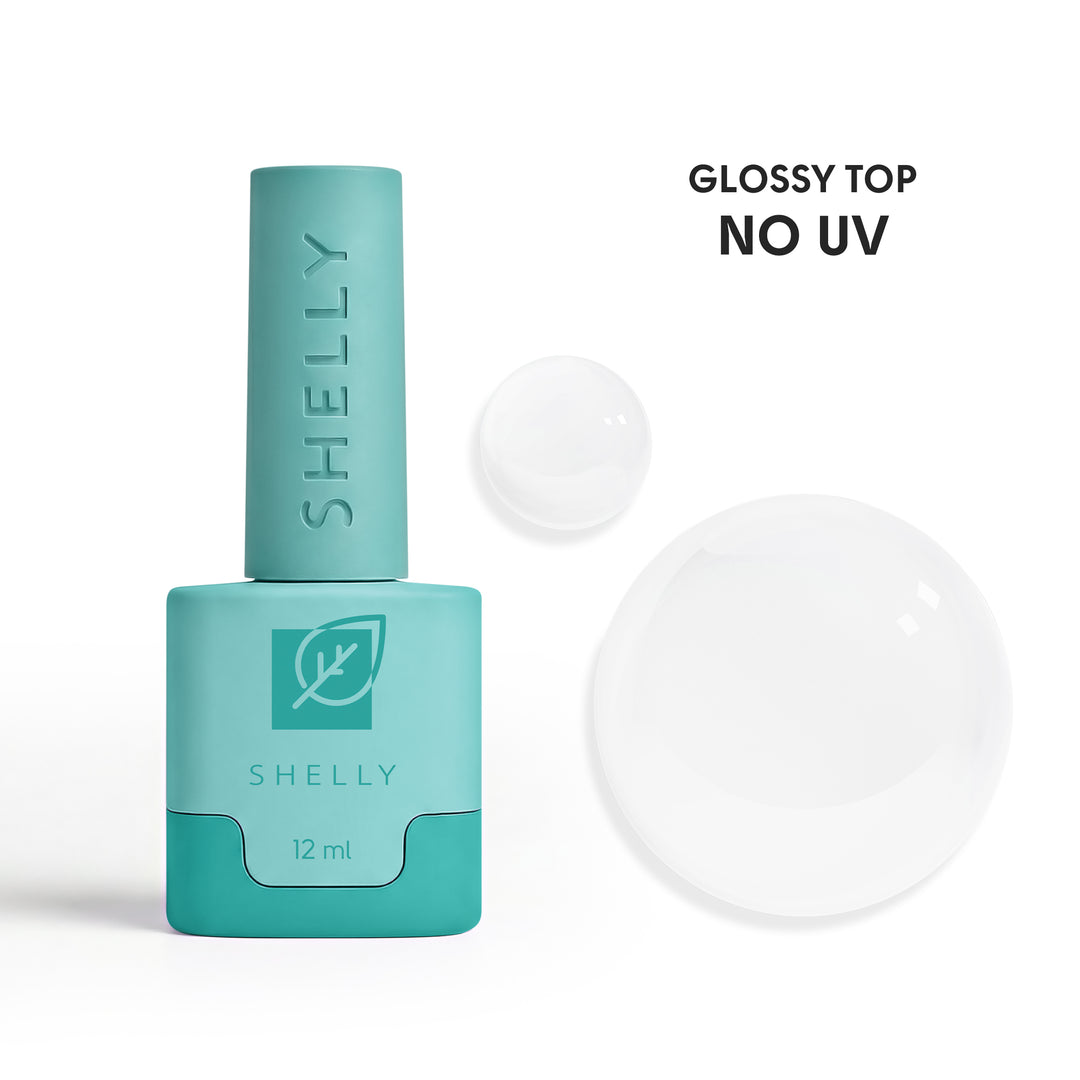Top bez warstwy dyspersyjnej bez filtrów UV Glossy Top No UV Shelly 12 ml