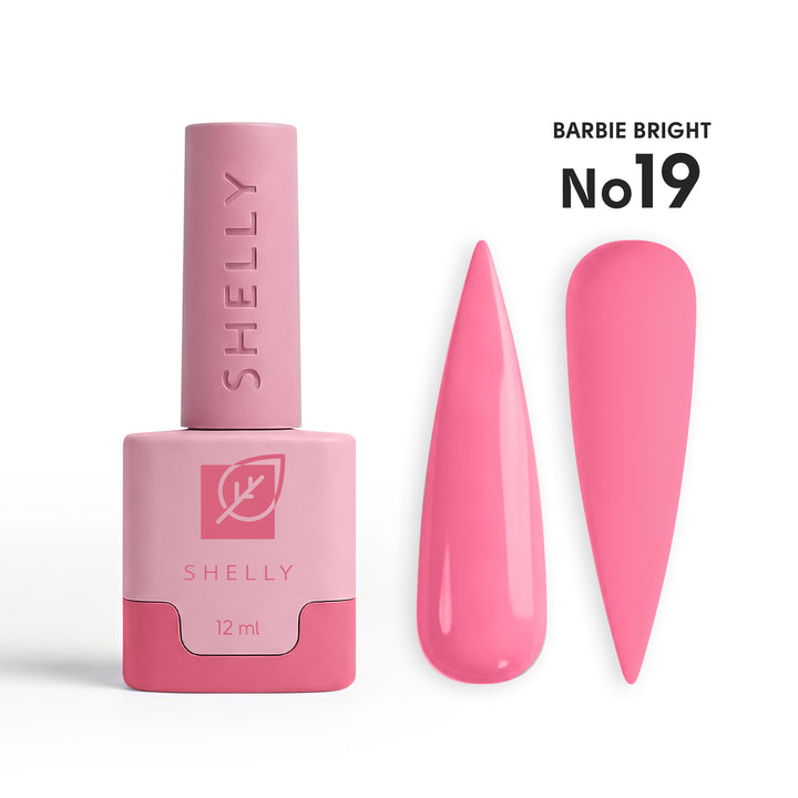 Lakier hybrydowy do paznokci 19 Barbie Bright Shelly 12 ml